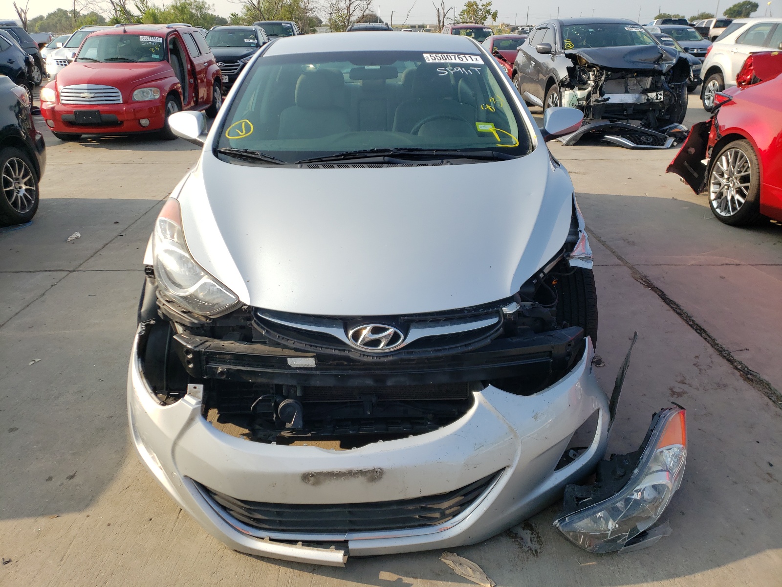 Photo 9 from auction – 2013 HYUNDAI ELANTRA GL with VIN 5NPDH4AE2DH250487