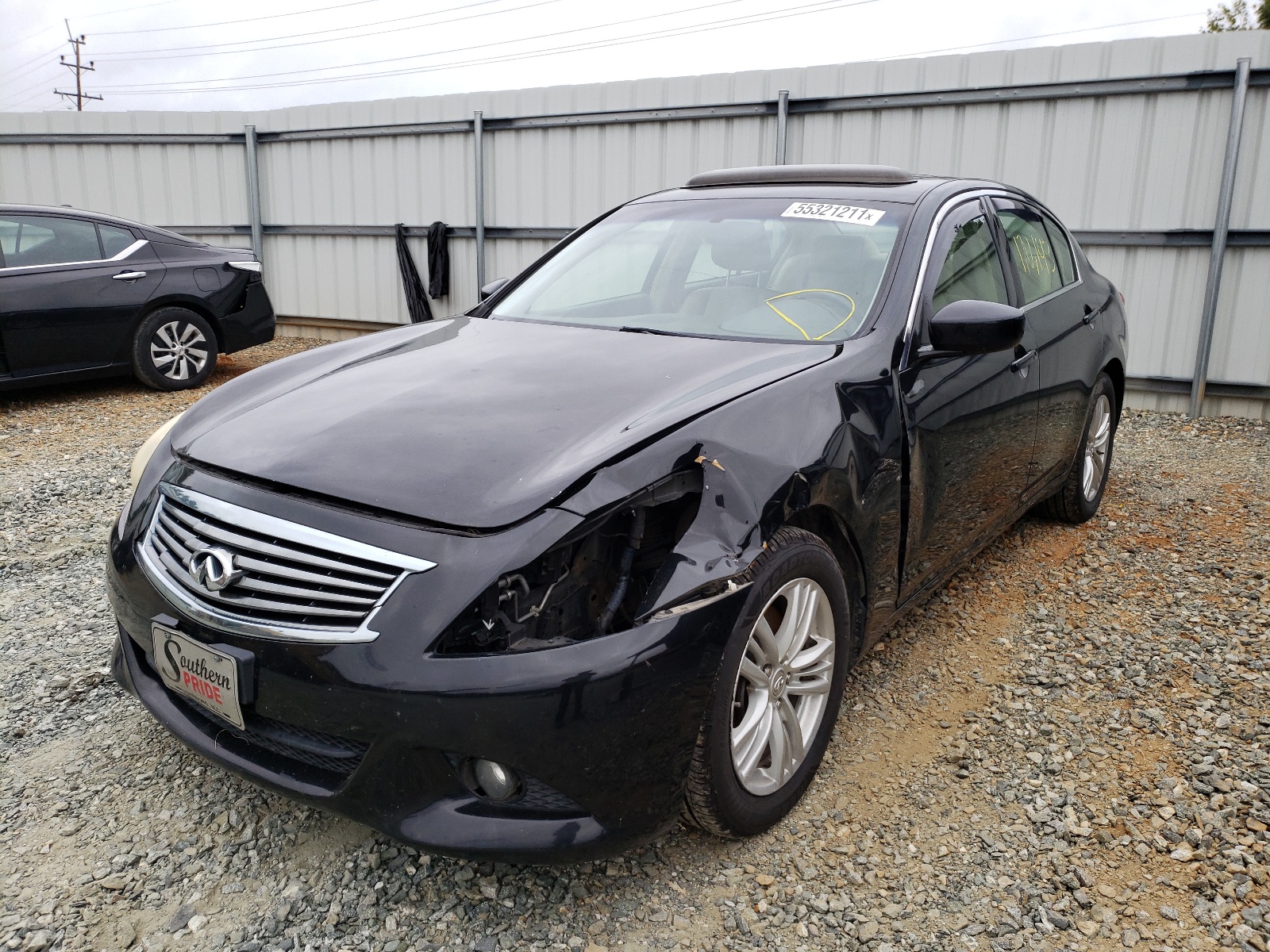 Photo 2 from auction – 2012 INFINITI G37 with VIN JN1CV6AR1CM671658
