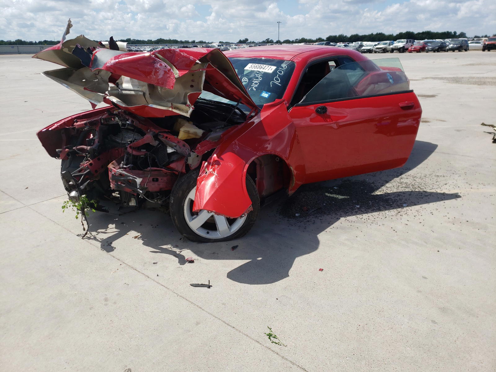 Photo 2 from auction – 2013 DODGE CHALLENGER with VIN 2C3CDYAG1DH662770