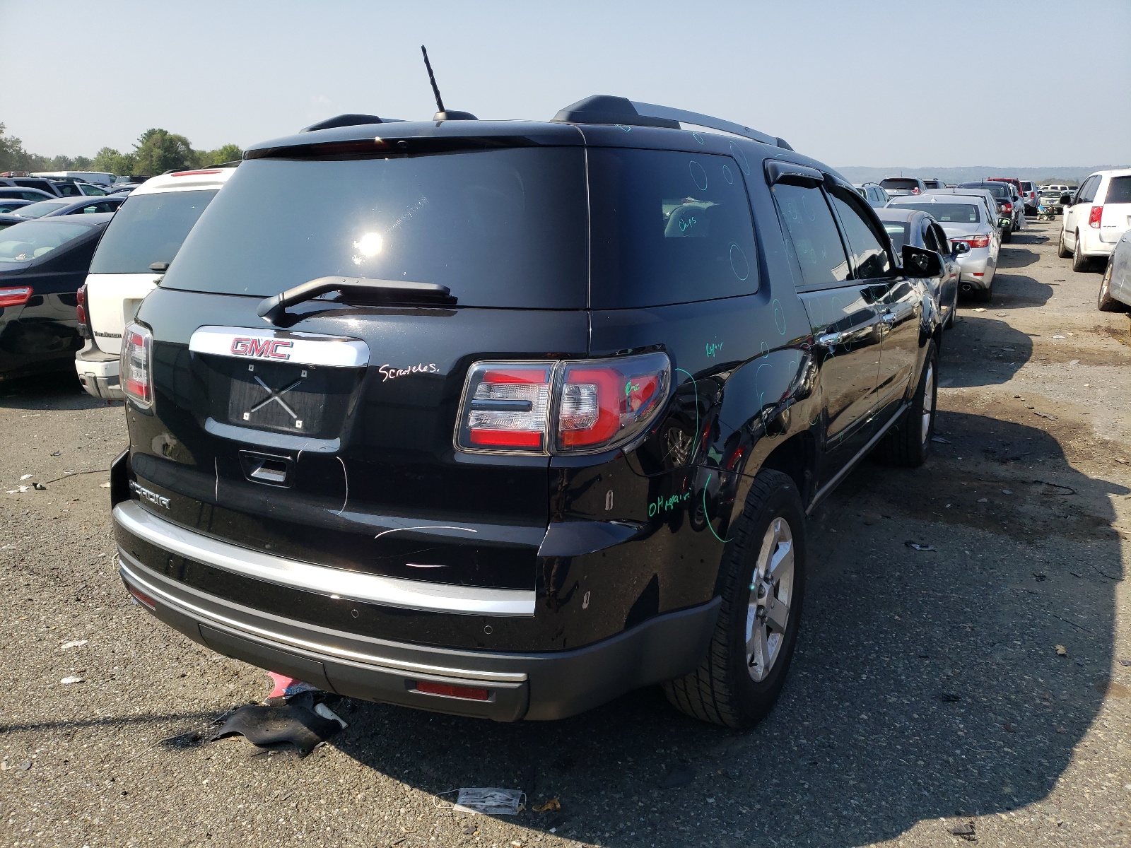 Photo 4 from auction – 2016 GMC ACADIA SLE with VIN 1GKKRNED6GJ106484