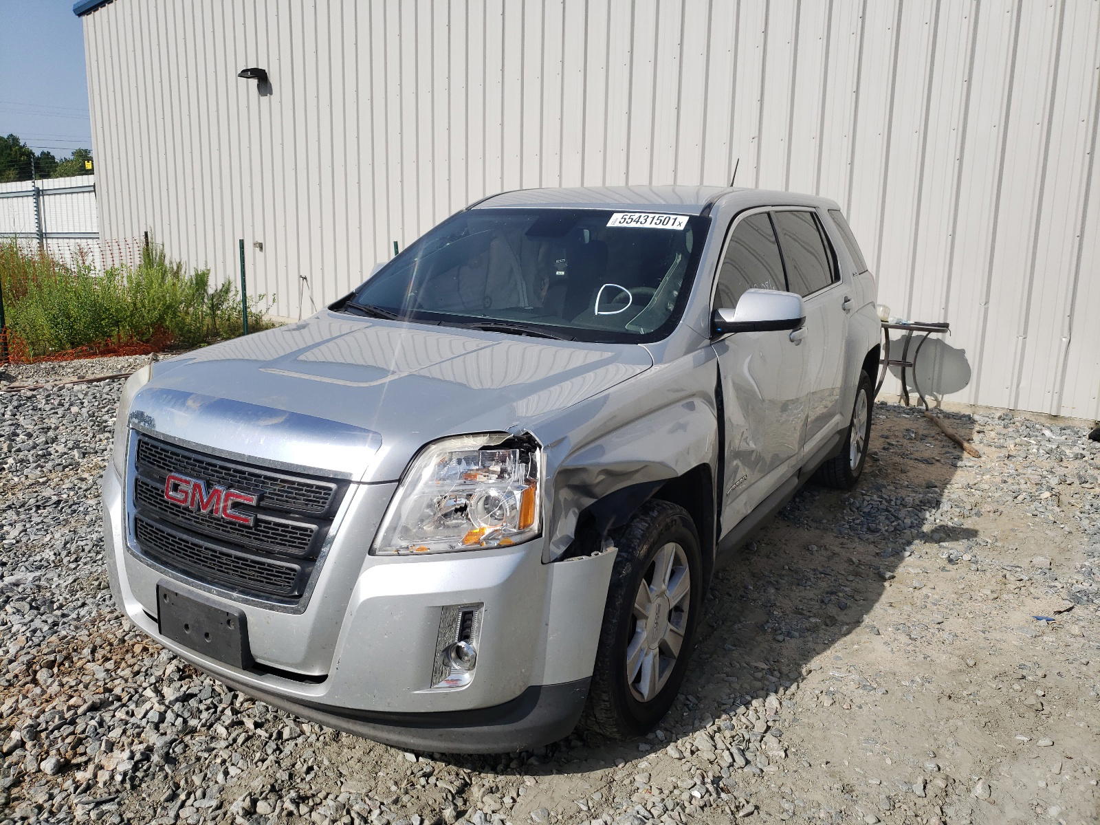 Photo 2 from auction – 2013 GMC TERRAIN SL with VIN 2GKALMEK6D6372599