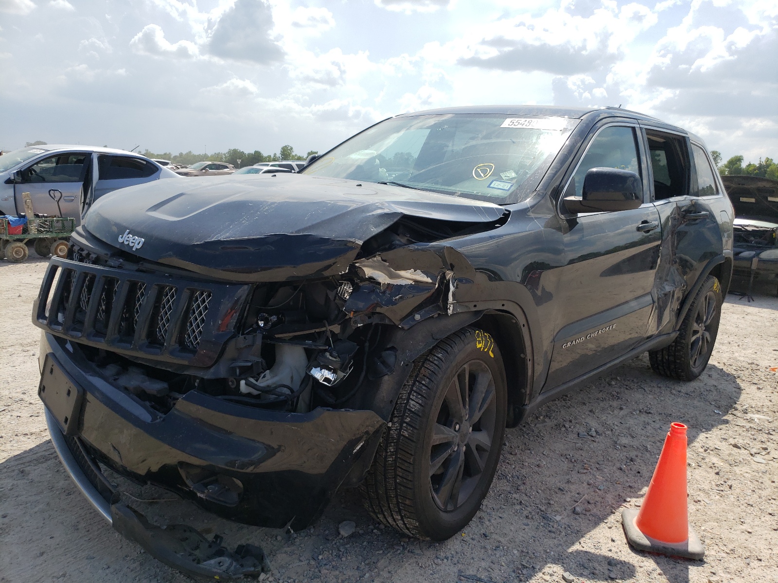 Photo 2 from auction – 2013 JEEP GRAND CHER with VIN 1C4RJFAG4DC591974