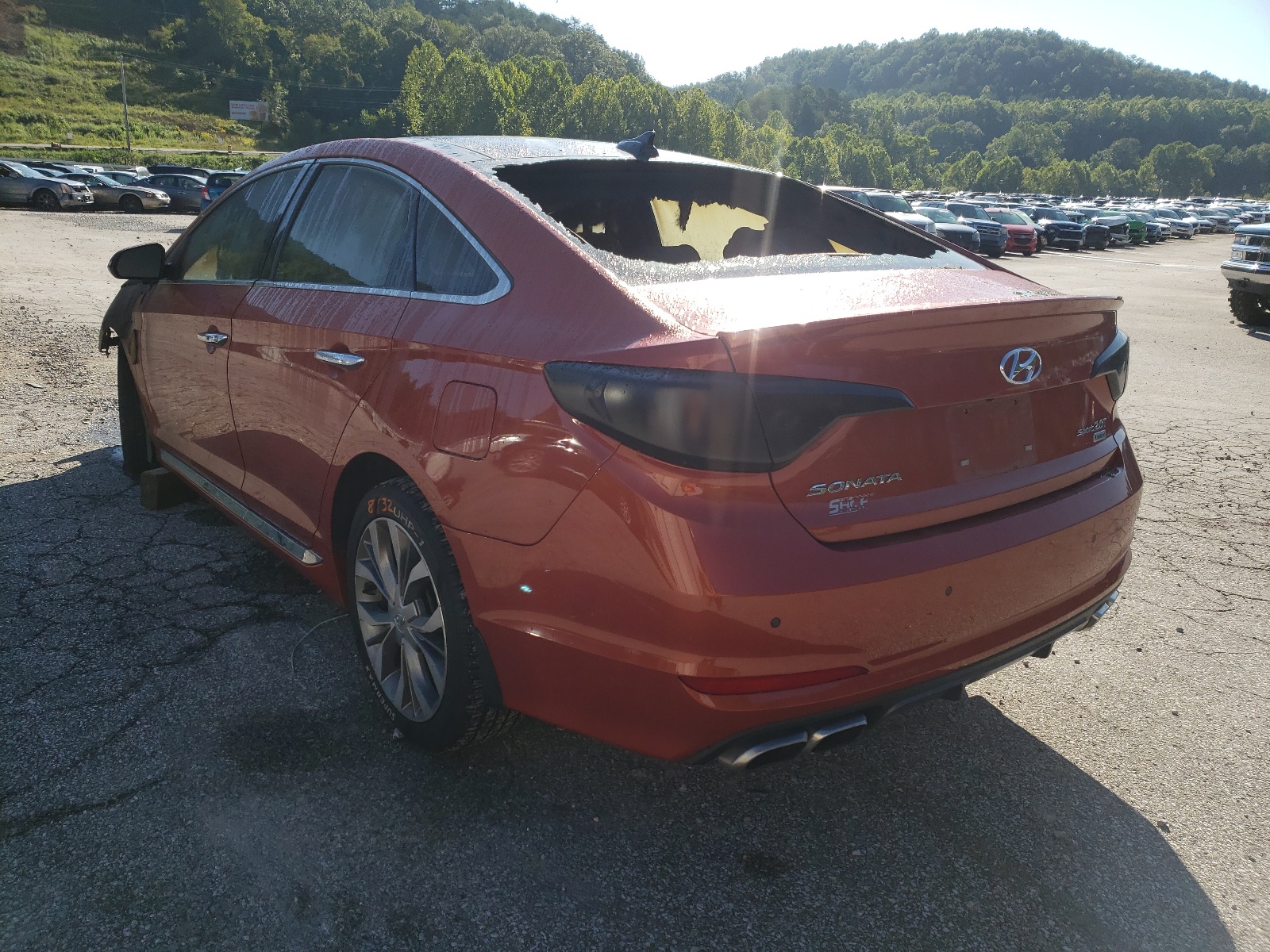 Photo 3 from auction – 2015 HYUNDAI SONATA SPO with VIN 5NPE34AB3FH178551
