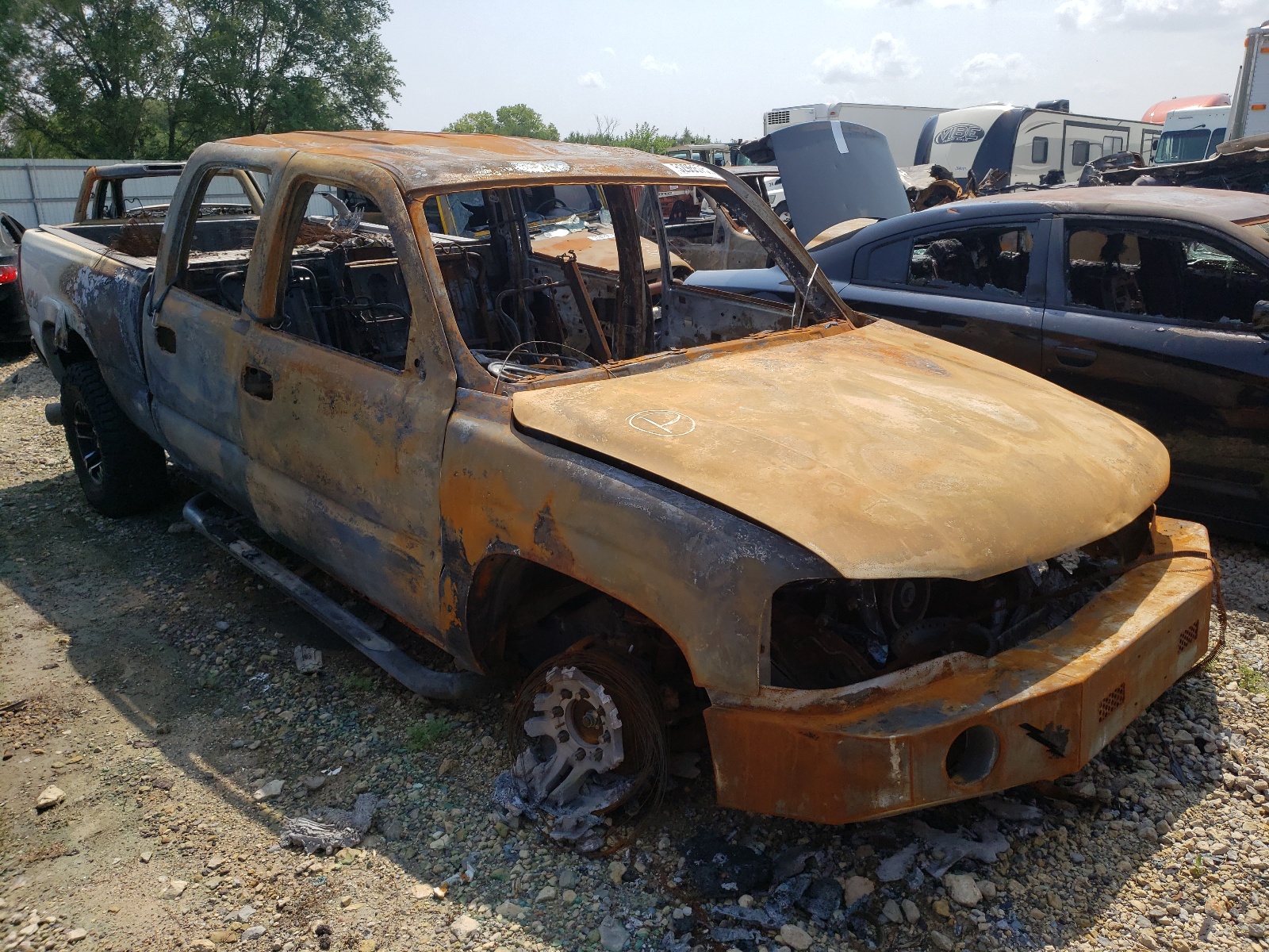 Photo 1 from auction – 2006 GMC SIERRA K25 with VIN 1GTHK23D46F143787