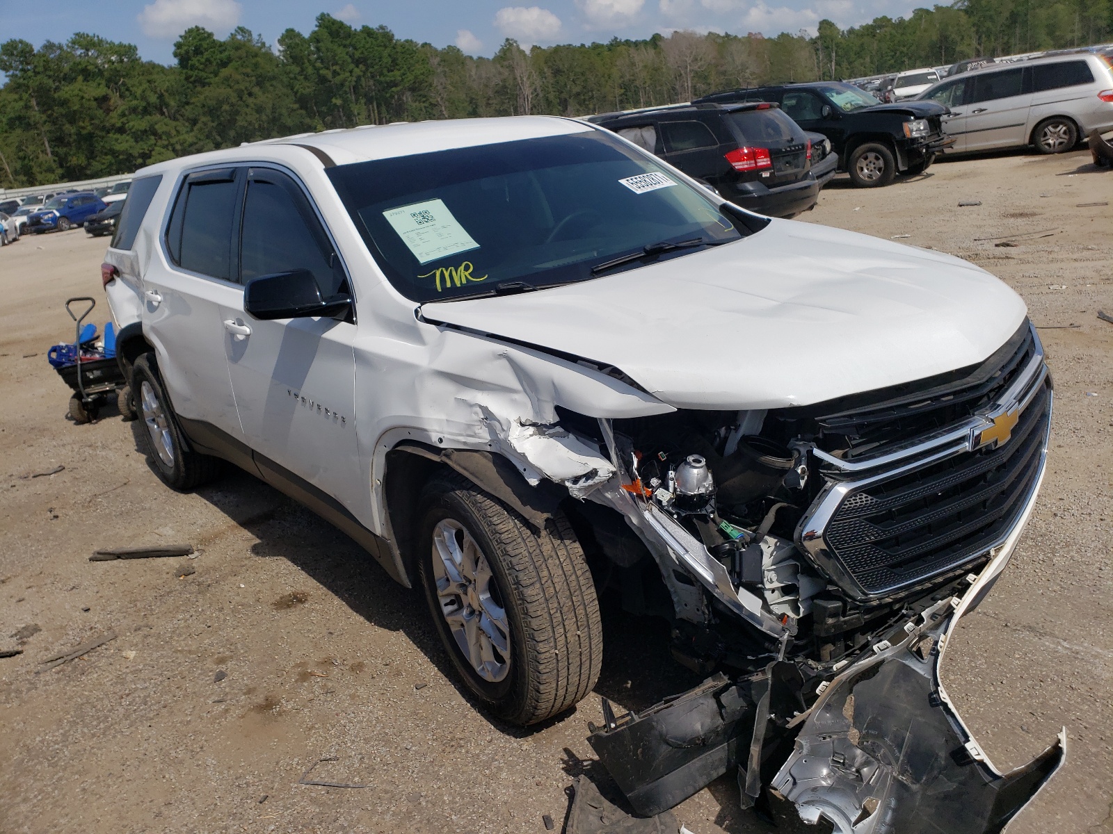 Photo 1 from auction – 2019 CHEVROLET TRAVERSE L with VIN 1GNERFKW6KJ182744