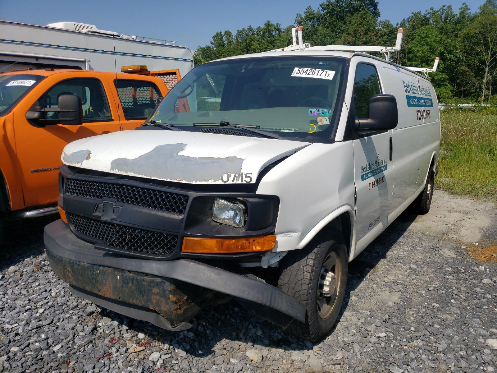 Photo 2 from auction – 2008 CHEVROLET EXPRESS with VIN 1GCGG29C281221222