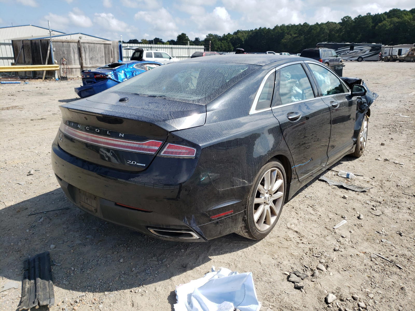 Photo 4 from auction – 2013 LINCOLN MKZ with VIN 3LN6L2G94DR822044