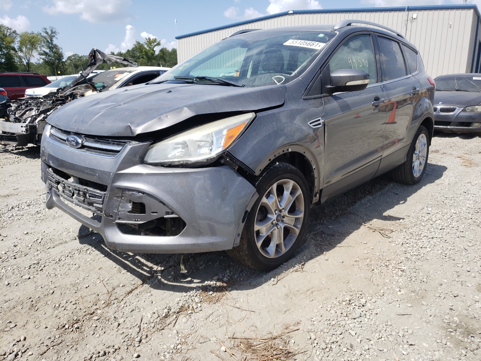 Photo 2 from auction – 2014 FORD ESCAPE TIT with VIN 1FMCU0J9XEUB39000