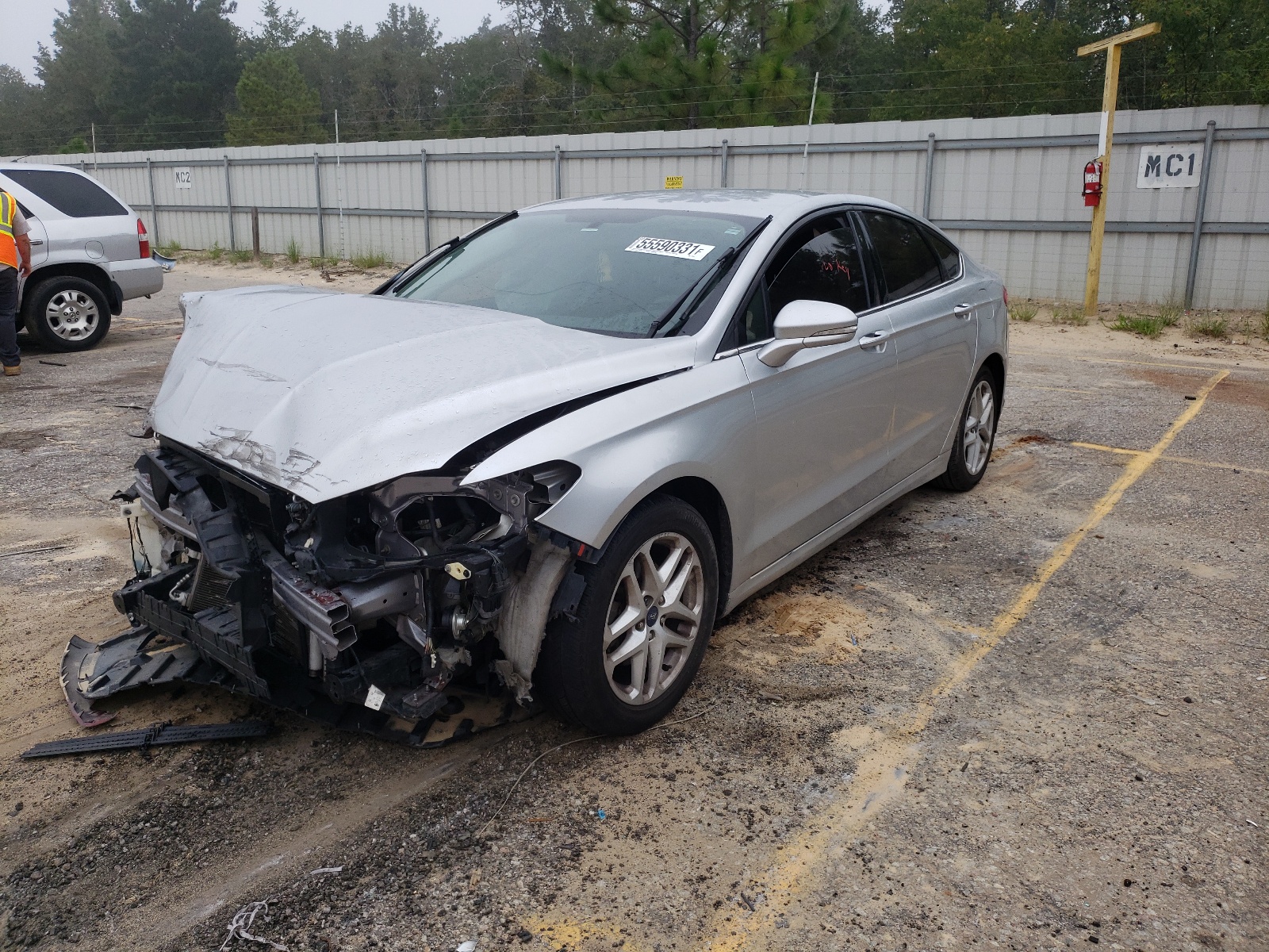 Photo 2 from auction – 2015 FORD FUSION SE with VIN 3FA6P0H73FR177017