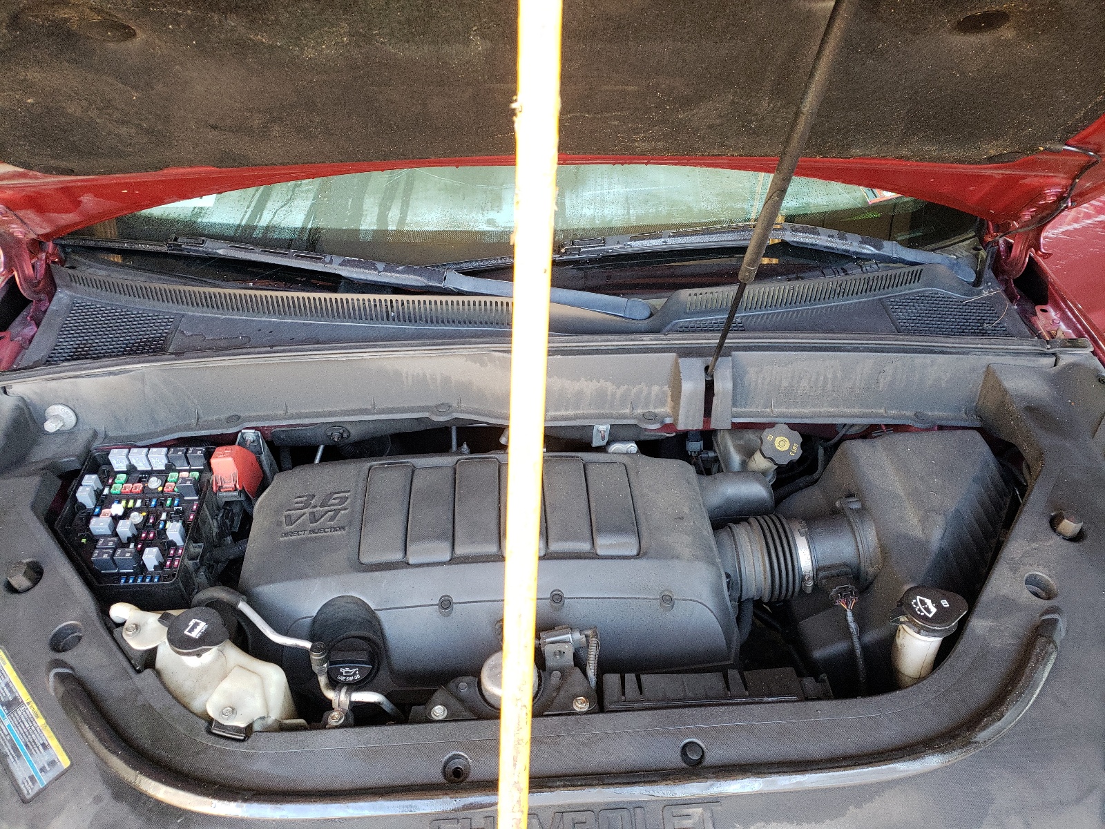 Photo 7 from auction – 2010 CHEVROLET TRAVERSE L with VIN 1GNLRFEDXAJ225031