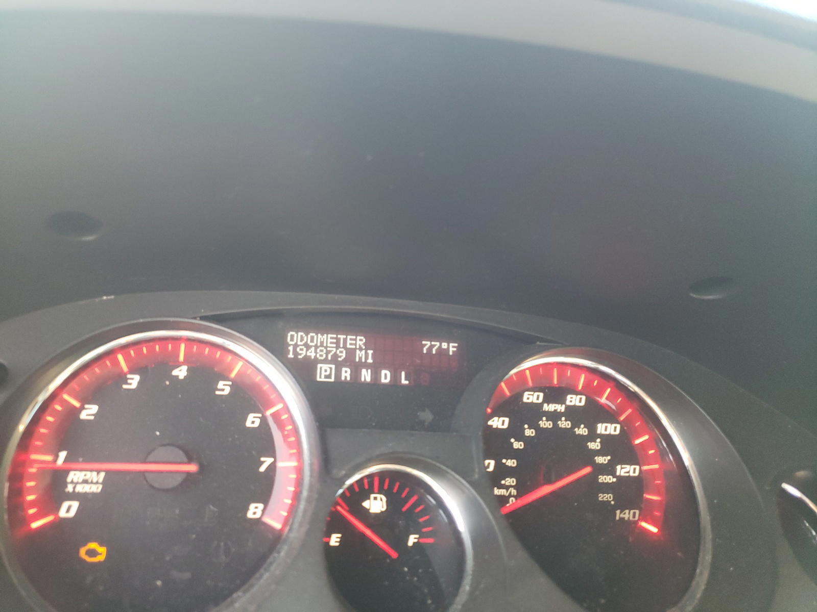 Photo 8 from auction – 2008 GMC ACADIA SLT with VIN 1GKER23768J288696