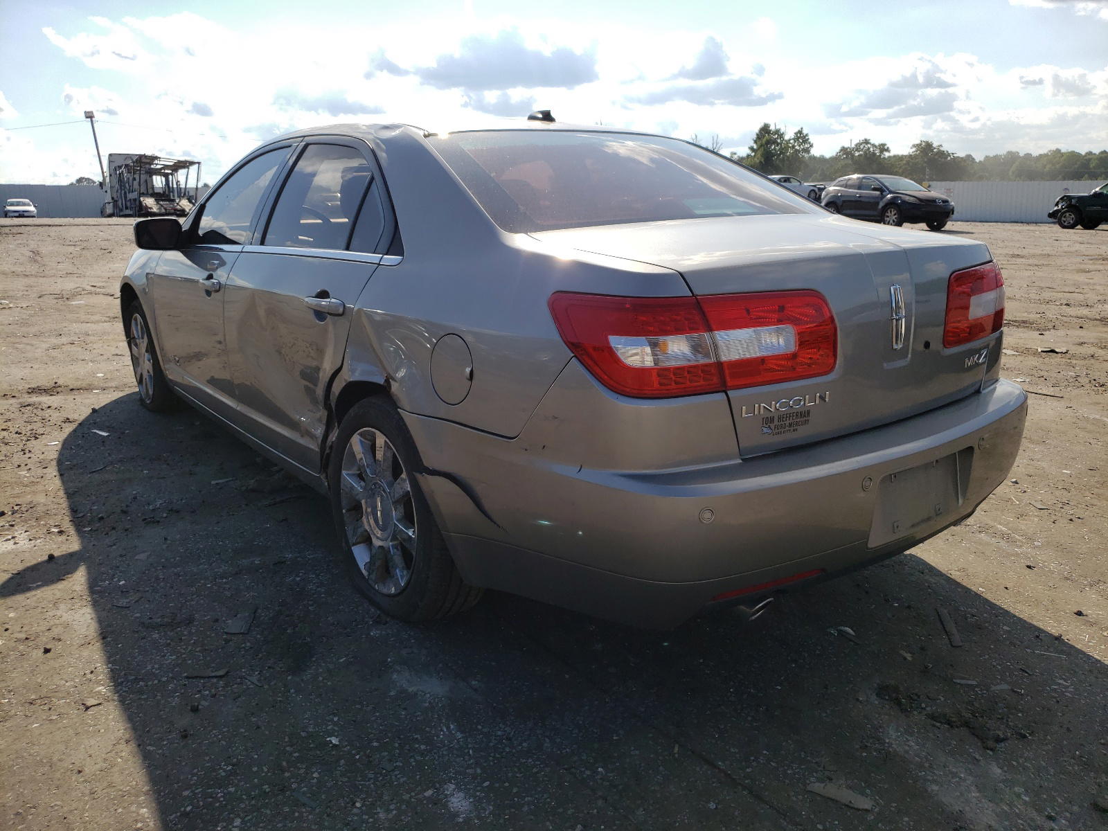 Photo 3 from auction – 2008 LINCOLN MKZ with VIN 3LNHM26TX8R626831
