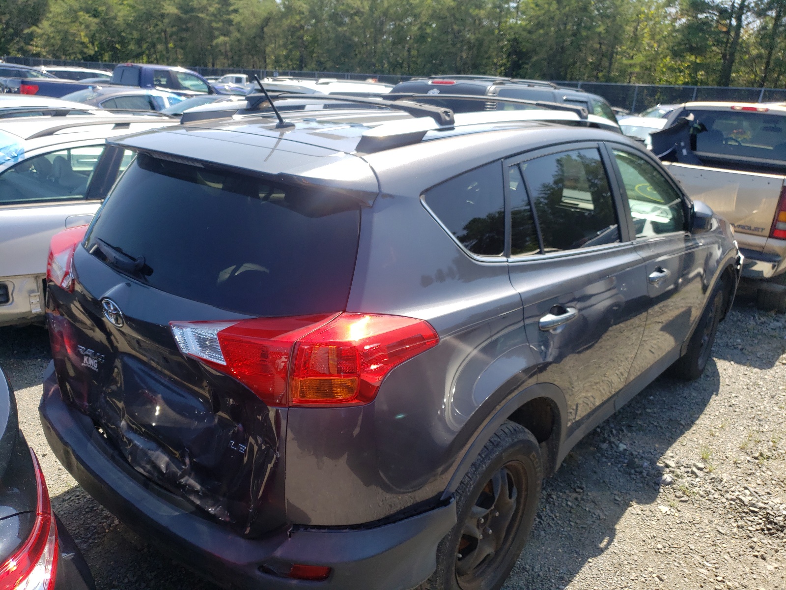 Photo 4 from auction – 2013 TOYOTA RAV4 LE with VIN 2T3ZFREV0DW042149