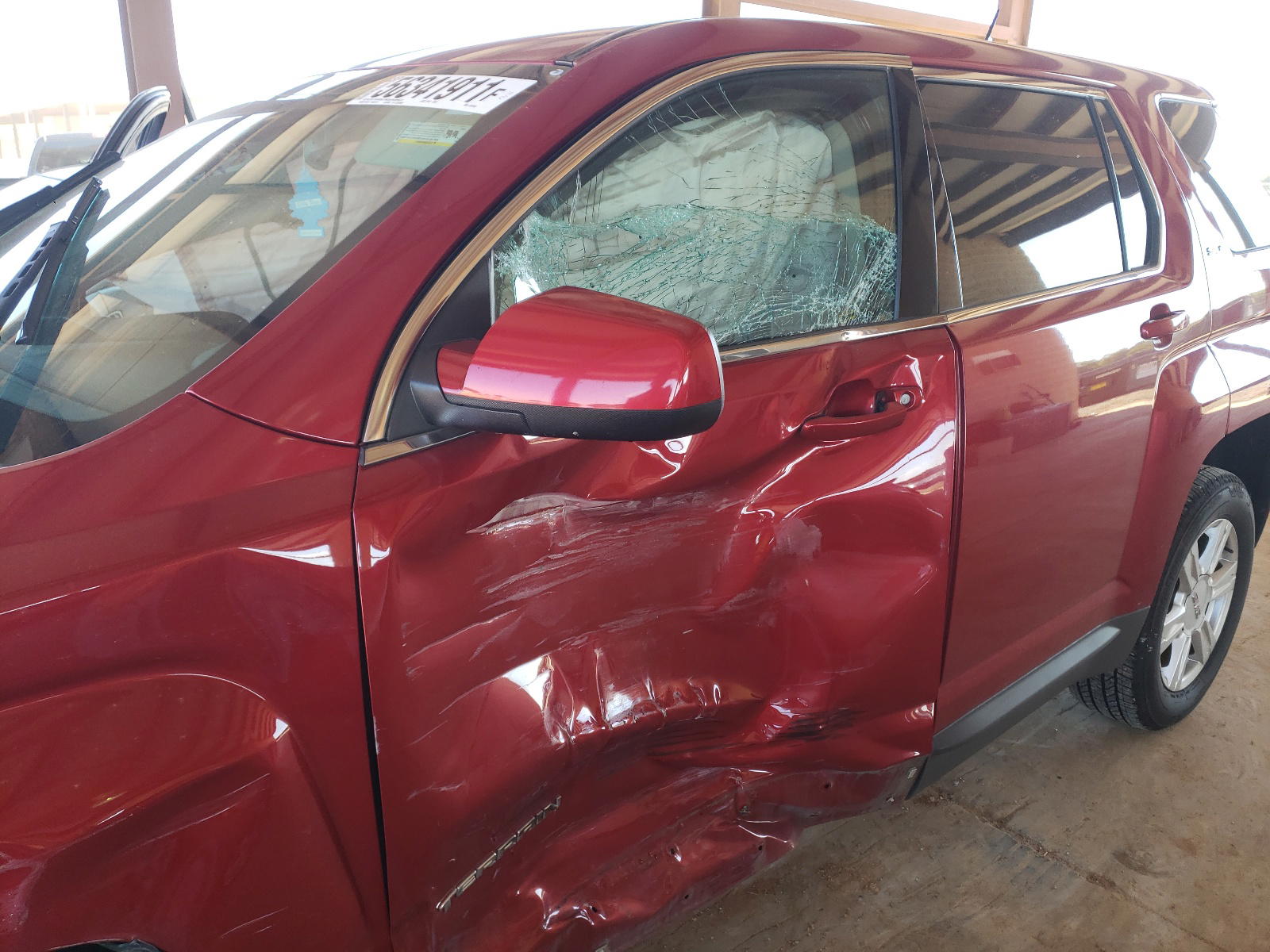 Photo 10 from auction – 2015 GMC TERRAIN SL with VIN 2GKALMEK6F6415454