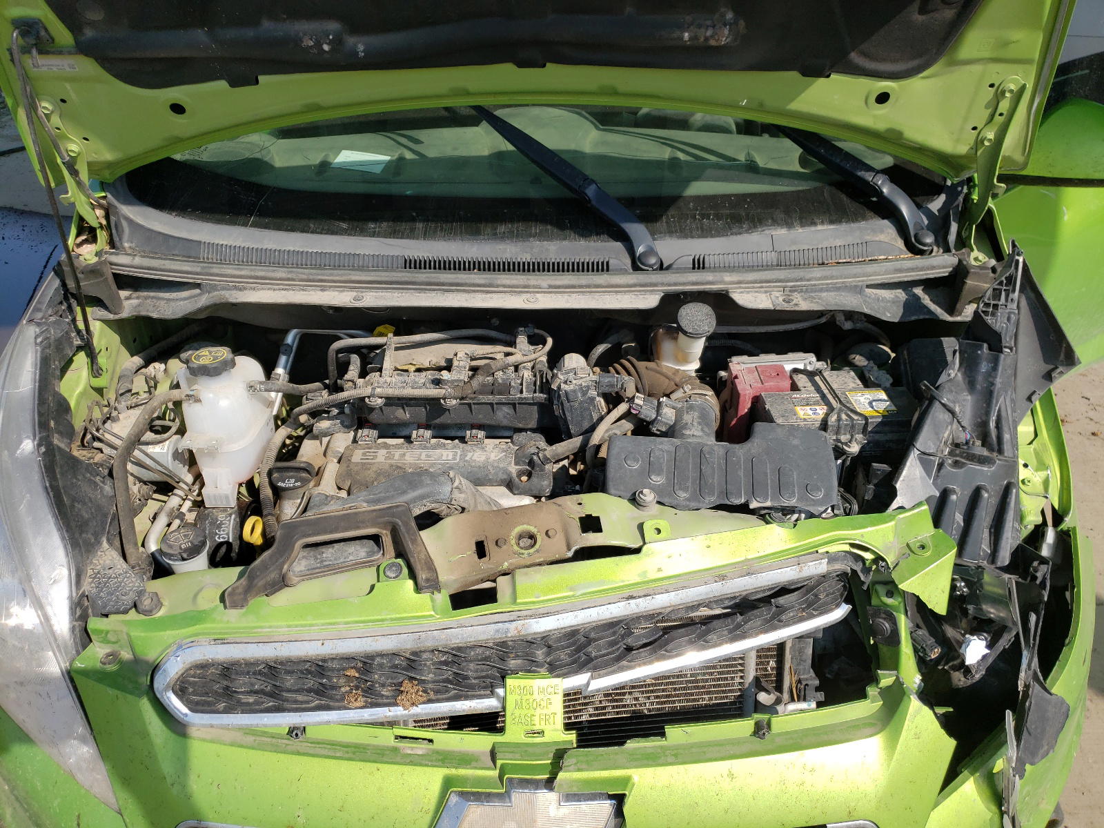 Photo 7 from auction – 2014 CHEVROLET SPARK LS with VIN KL8CA6S98EC592187