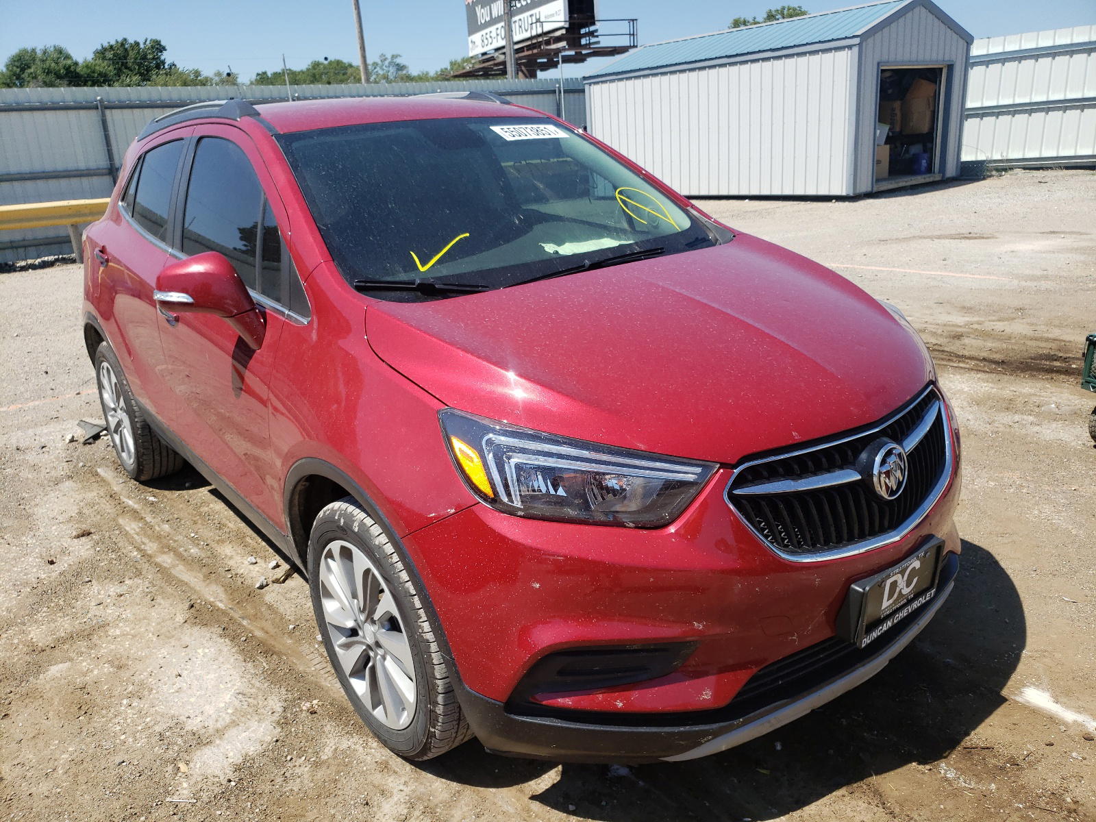 BUICK ENCORE PRE 2019 with VIN KL4CJASB4KB837558 - Photo from auction