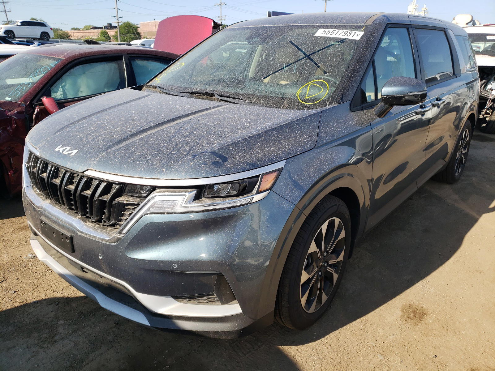 Photo 2 from auction – 2022 KIA CARNIVAL E with VIN KNDNC5H39N6102426