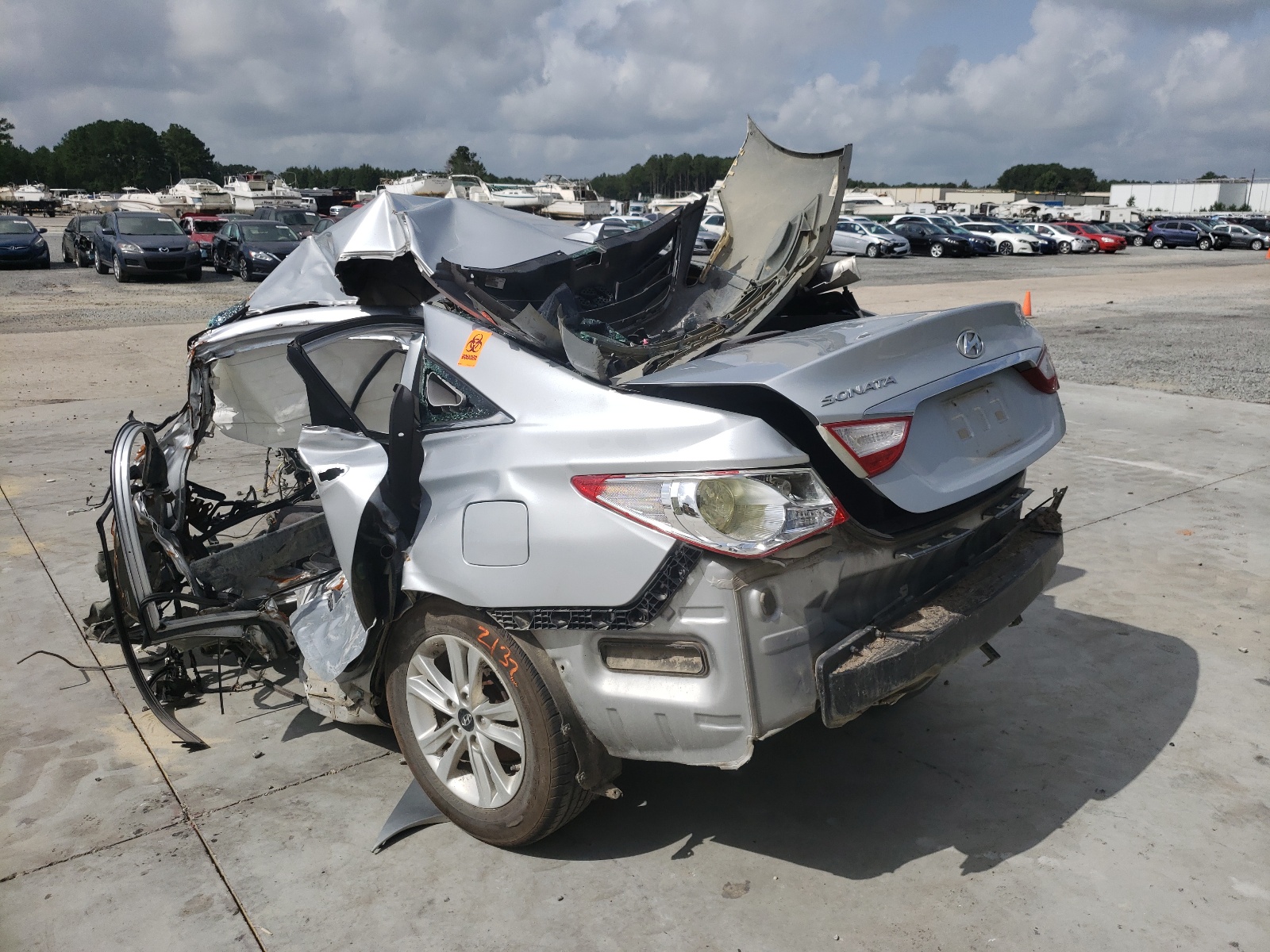 Photo 3 from auction – 2013 HYUNDAI SONATA GLS with VIN 5NPEB4AC8DH690752