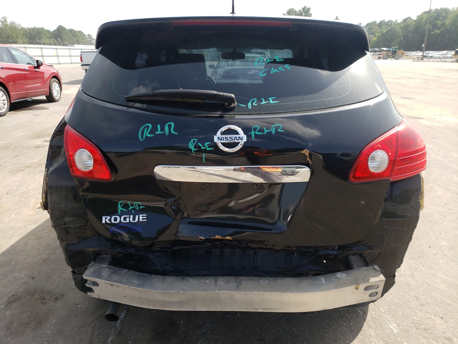 Photo 9 from auction – 2012 NISSAN ROGUE S with VIN JN8AS5MVXCW406293