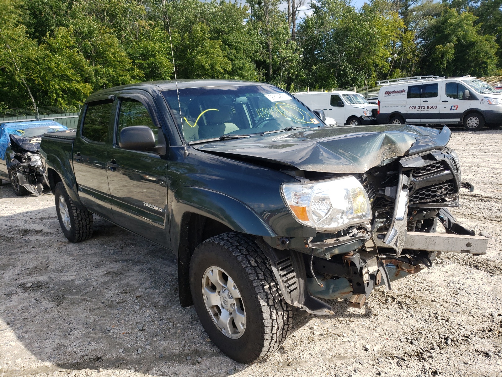 TOYOTA TACOMA DOU 2011 with VIN 3TMLU4EN4BM065382 - Photo from auction