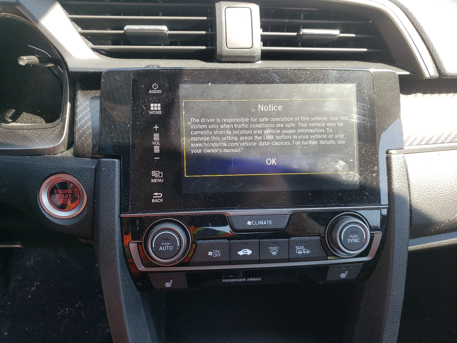 Photo 9 from auction – 2017 HONDA CIVIC SI with VIN 2HGFC1E55HH701931