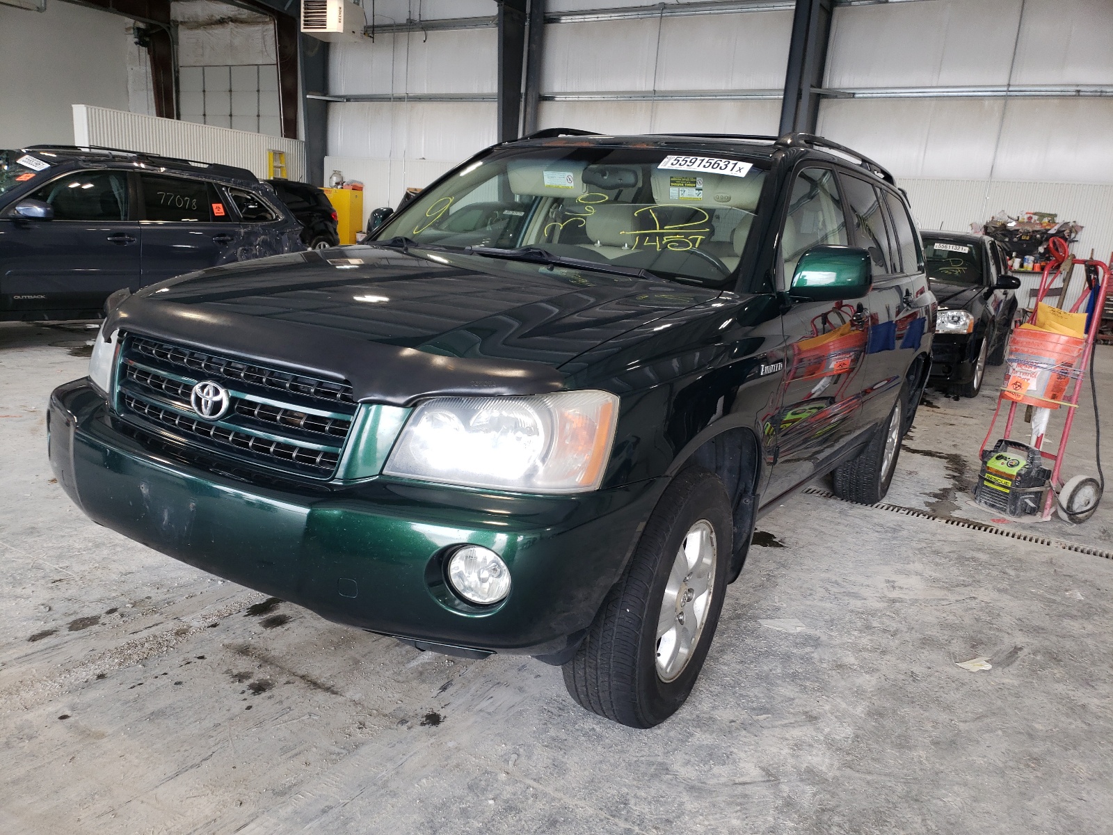 صورة رقم 2 من المزاد - 2003 TOYOTA HIGHLANDER مع VIN JTEHF21A630121457