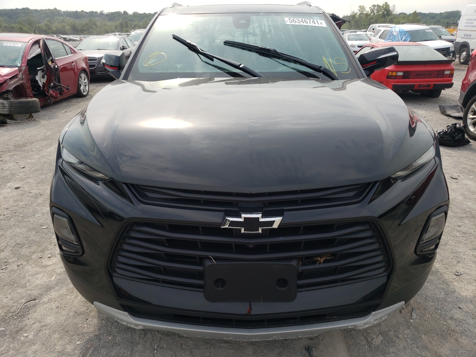 Photo 9 from auction – 2021 CHEVROLET BLAZER 3LT with VIN 3GNKBJR41MS505159