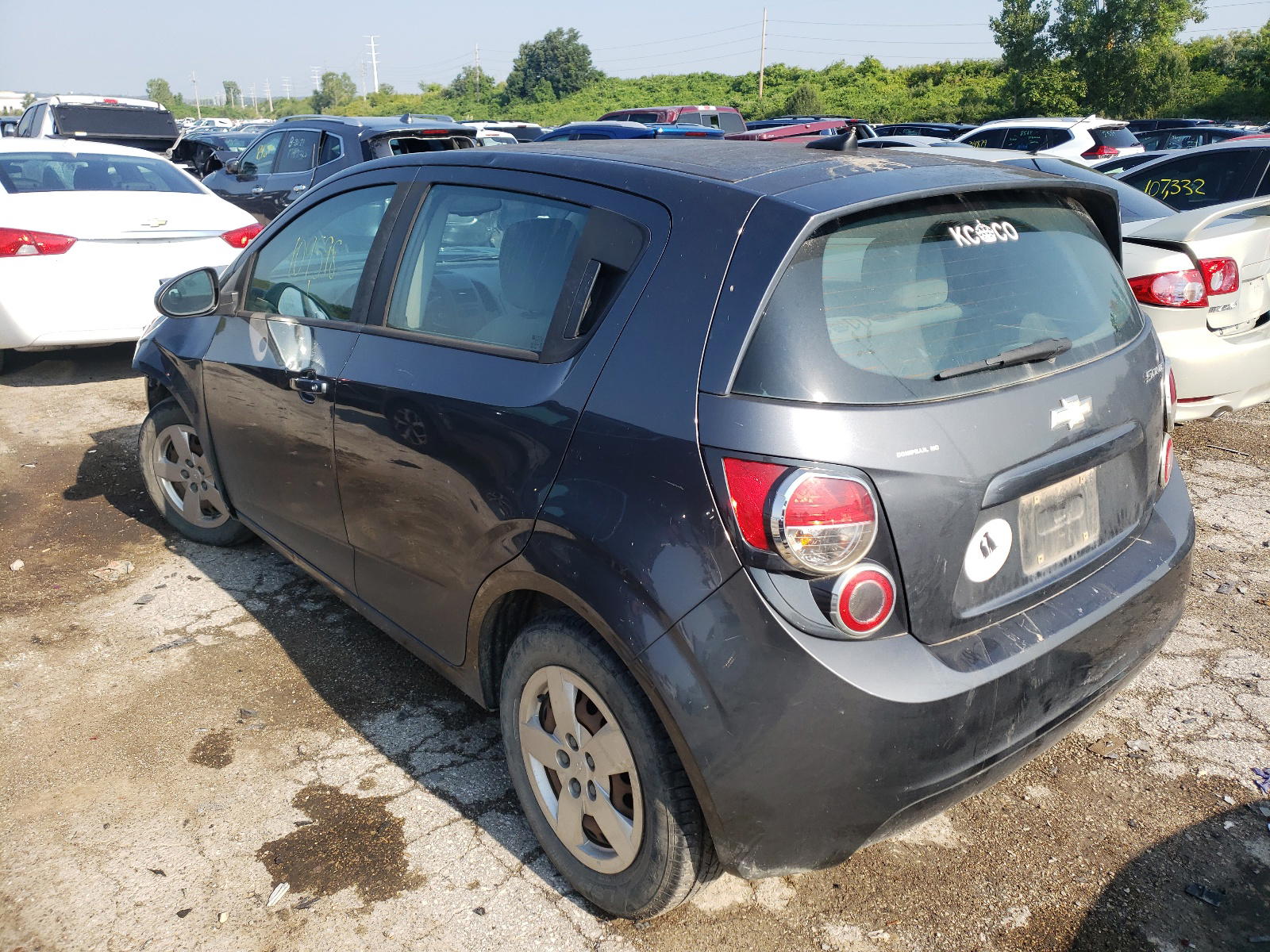 Photo 3 from auction – 2013 CHEVROLET SONIC LS with VIN 1G1JA6SH4D4166178