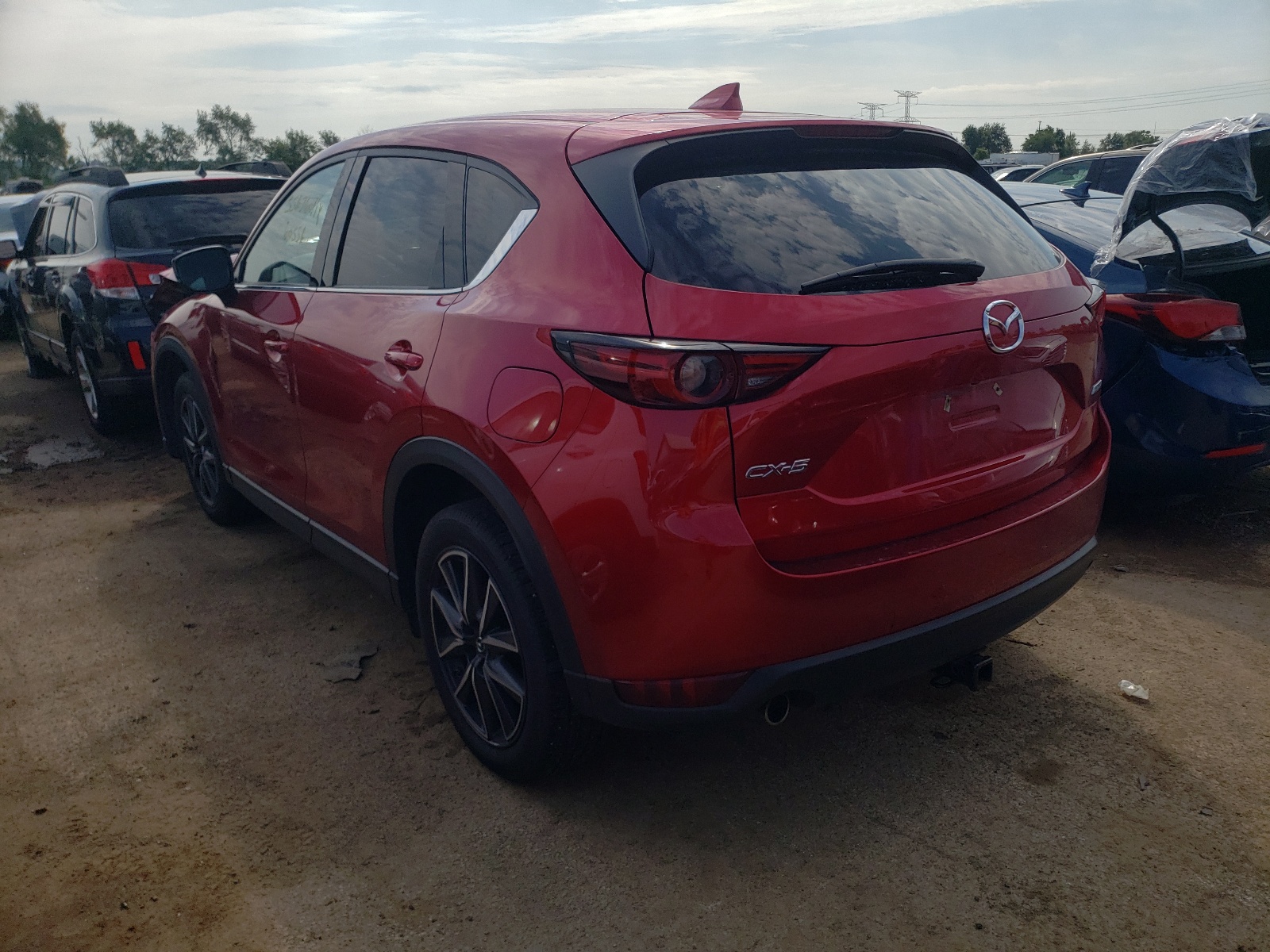 Photo 3 from auction – 2017 MAZDA CX-5 GRAND with VIN JM3KFADL5H0186753
