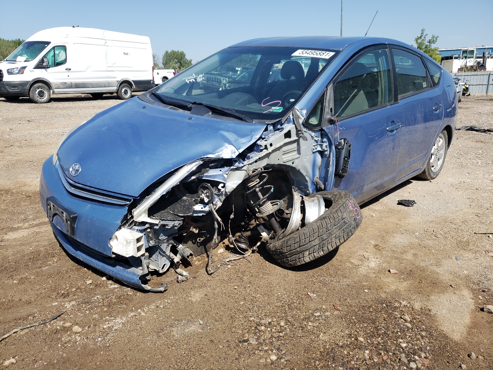 Photo 2 from auction – 2008 TOYOTA PRIUS with VIN JTDKB20U787734171