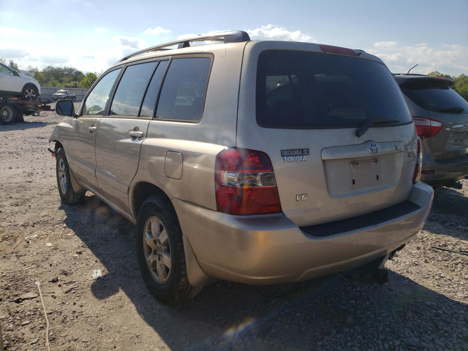 Photo 3 from auction – 2006 TOYOTA HIGHLANDER with VIN JTEGP21A660110181