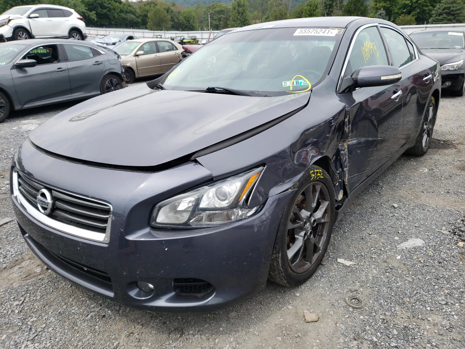 Photo 2 from auction – 2012 NISSAN MAXIMA S with VIN 1N4AA5AP1CC837116