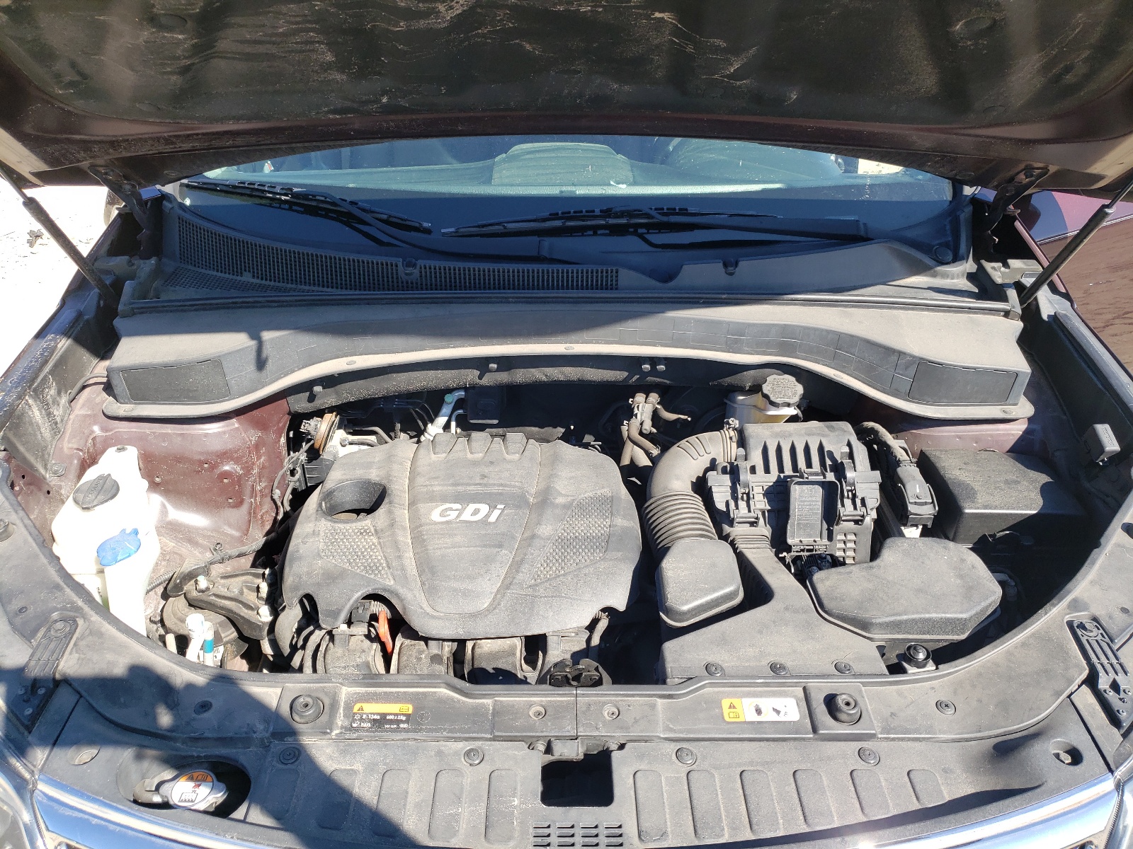 Photo 7 from auction – 2014 KIA SORENTO LX with VIN 5XYKT3A67EG516975
