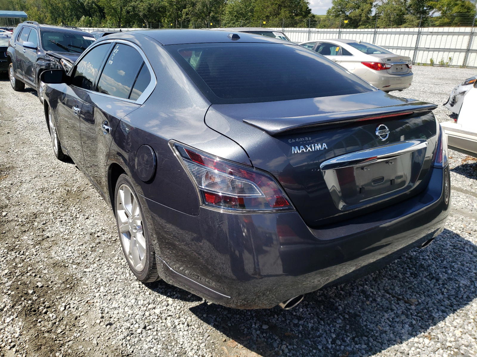 Photo 3 from auction – 2012 NISSAN MAXIMA S with VIN 1N4AA5AP1CC867457