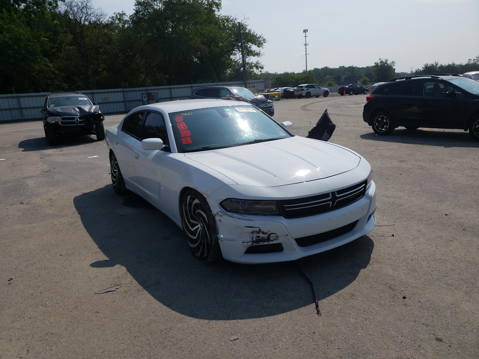 DODGE CHARGER SE 2016 with VIN 2C3CDXBG5GH173706 - Photo from auction