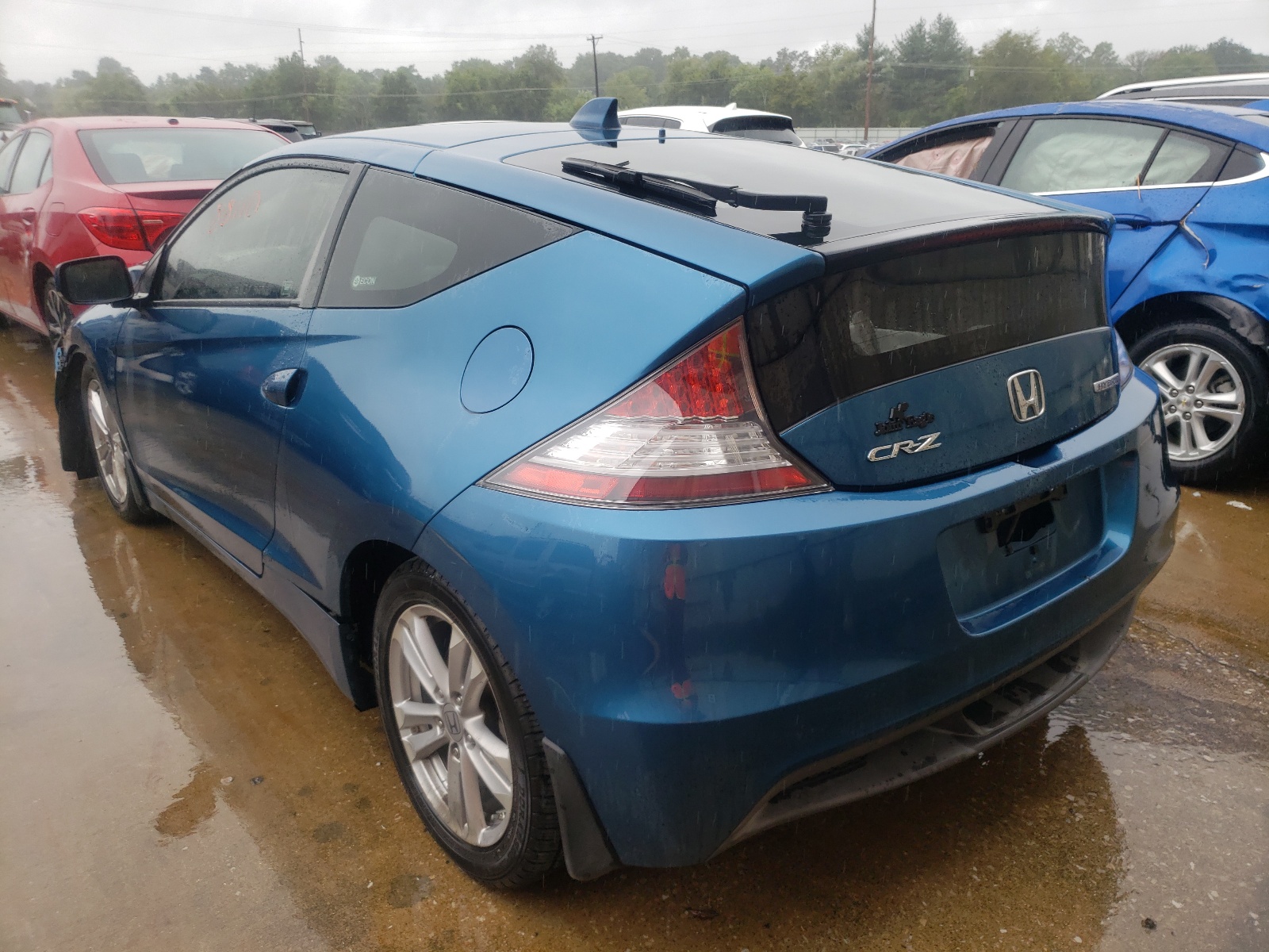 Photo 3 from auction – 2012 HONDA CR-Z EX with VIN JHMZF1C68CS000718