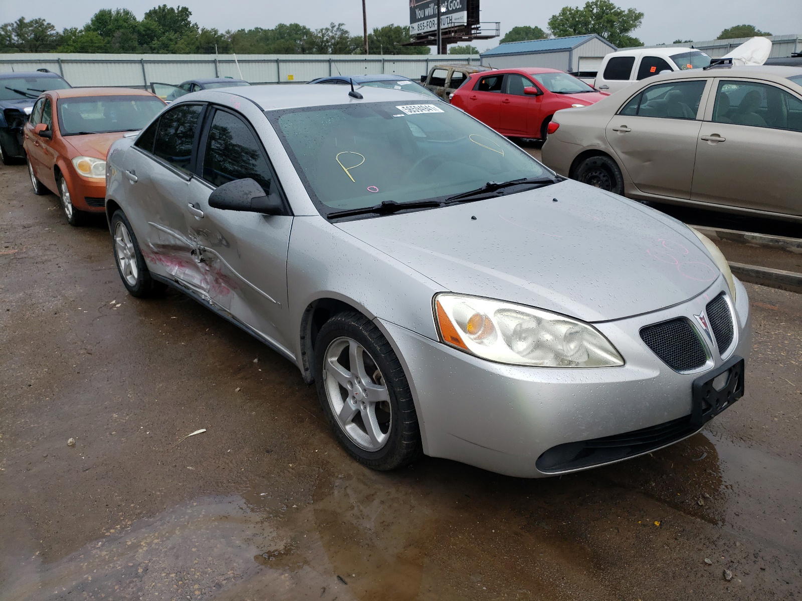 PONTIAC G6 BASE 2008 with VIN 1G2ZG57N184119086 - Photo from auction