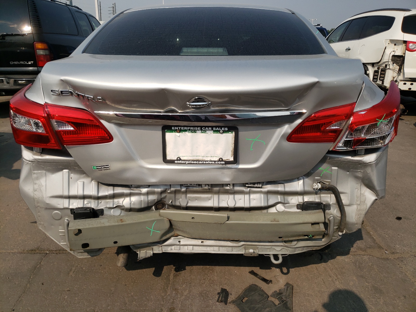 Photo 9 from auction – 2018 NISSAN SENTRA S with VIN 3N1AB7AP7JY339996