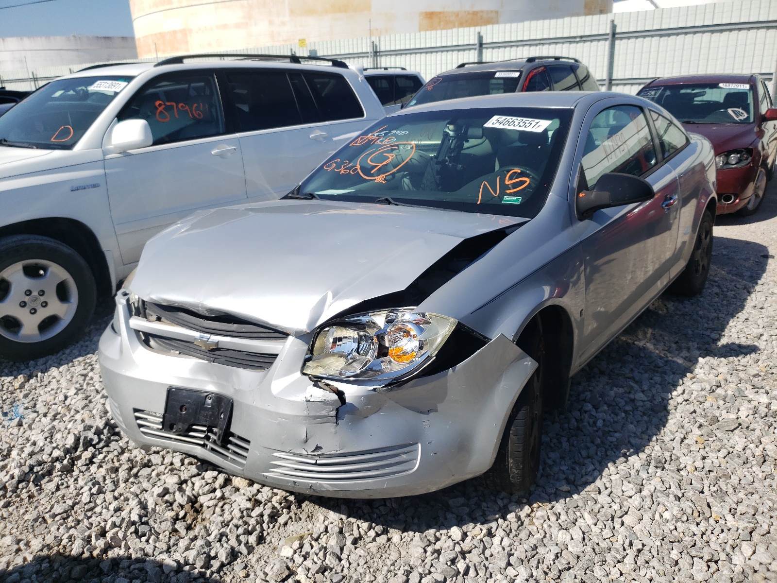 Photo 2 from auction – 2007 CHEVROLET COBALT LS with VIN 1G1AK15FX77386244