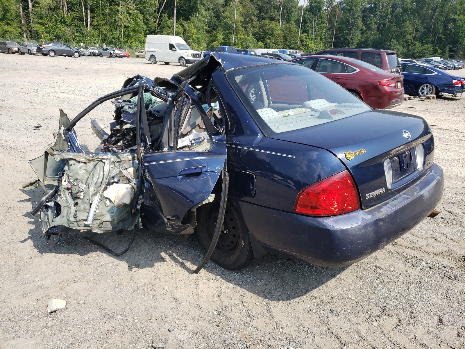 Photo 3 from auction – 2005 NISSAN SENTRA 1.8 with VIN 3N1CB51D55L589095