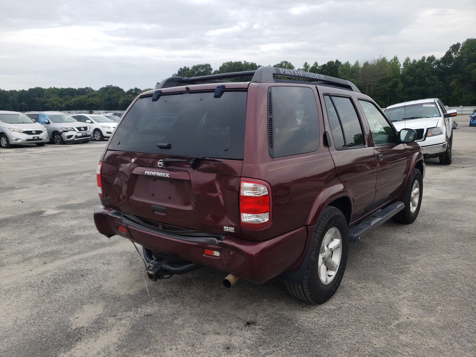Photo 4 from auction – 2004 NISSAN PATHFINDER with VIN JN8DR09Y34W907526