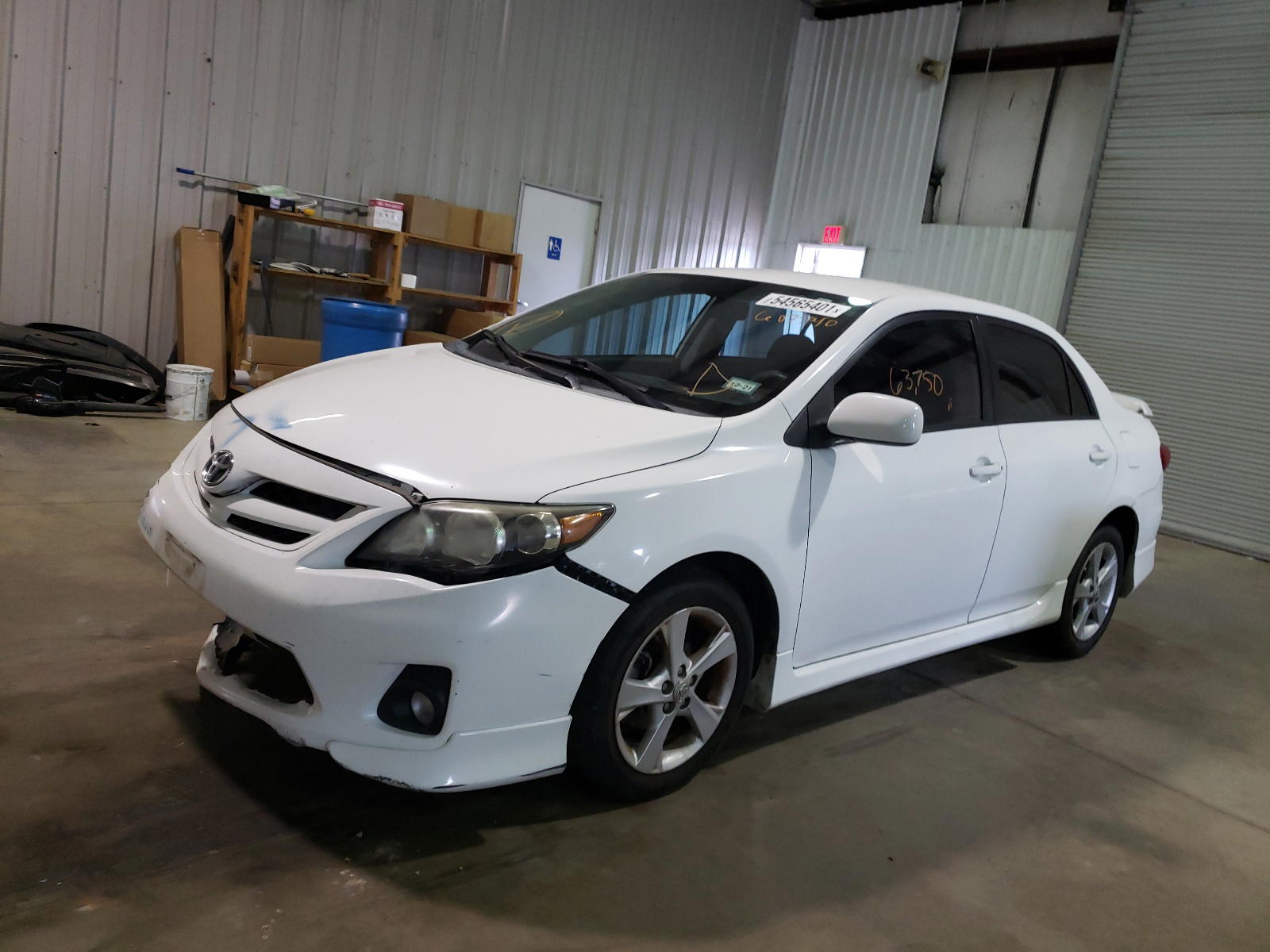 Photo 2 from auction – 2011 TOYOTA COROLLA BA with VIN 2T1BU4EE9BC607340