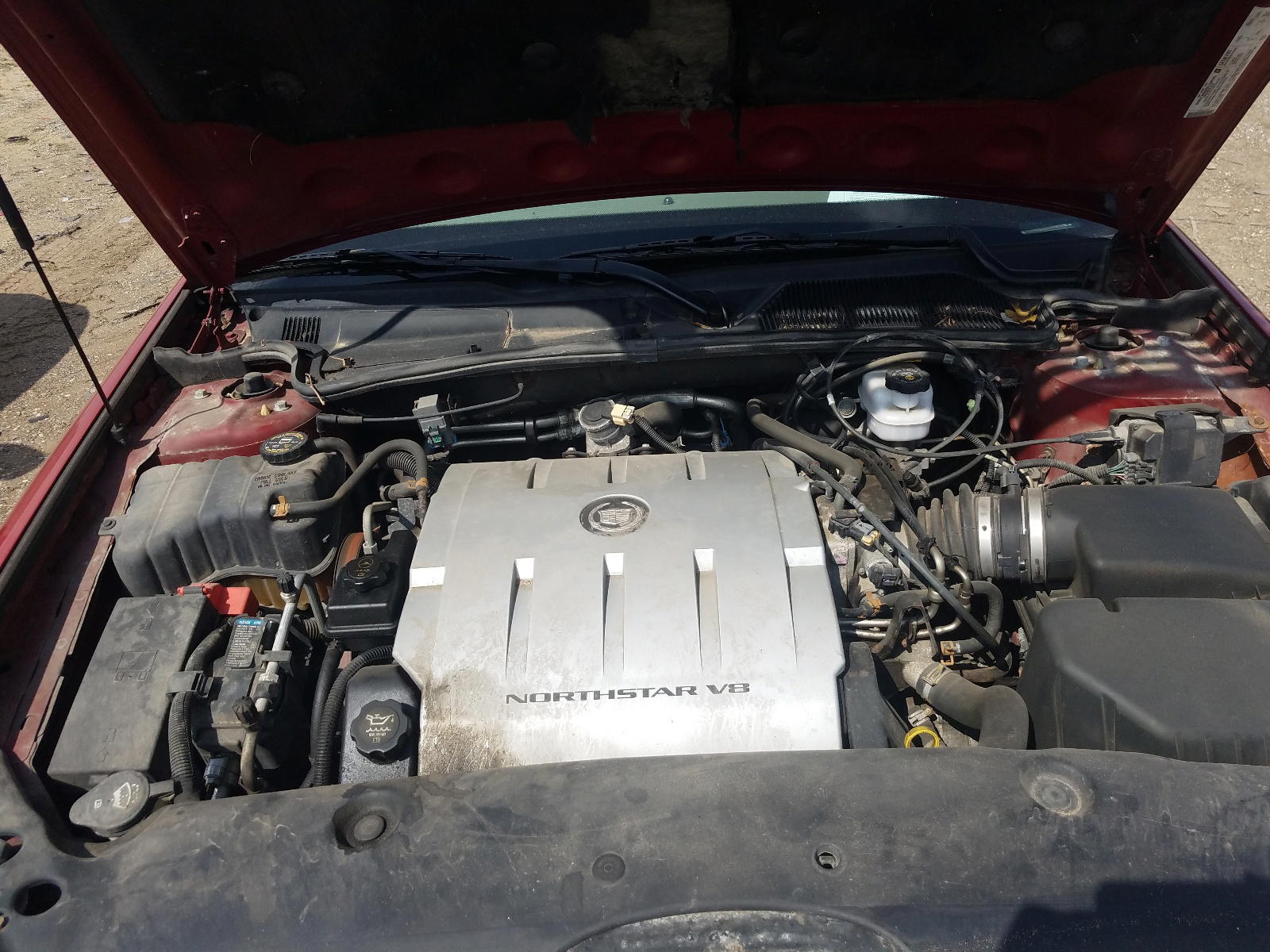 Photo 7 from auction – 2004 CADILLAC DEVILLE with VIN 1G6KD57Y54U128886