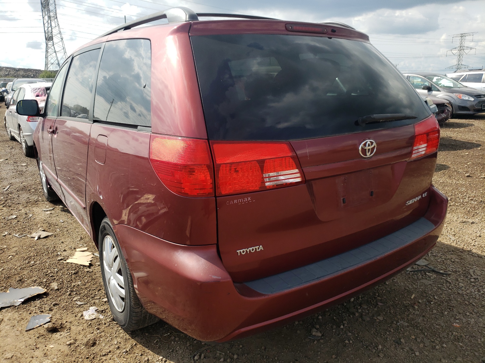 Photo 3 from auction – 2004 TOYOTA SIENNA with VIN 5TDZA23CX4S034634