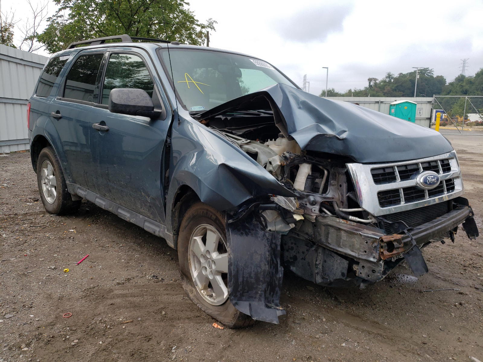 FORD ESCAPE XLT 2012 with VIN 1FMCU0D79CKB10817 - Photo from auction