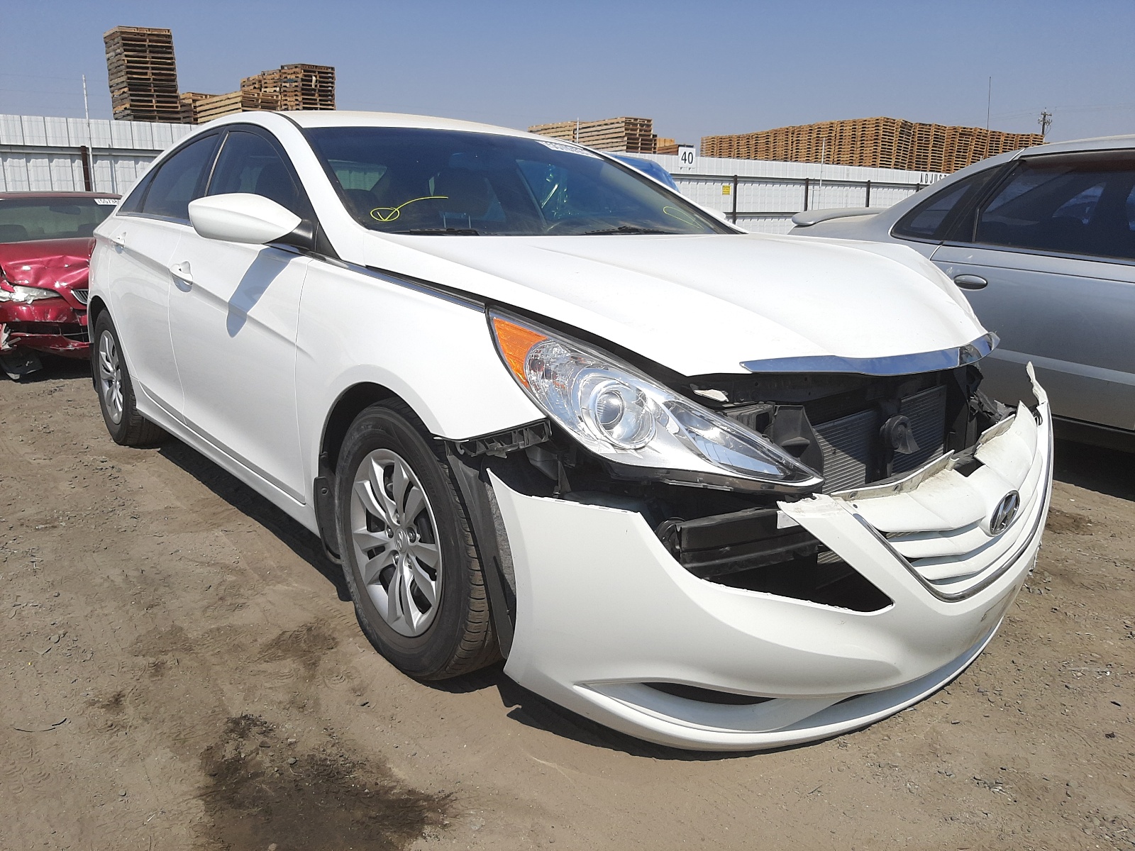 Photo 1 from auction – 2013 HYUNDAI SONATA GLS with VIN 5NPEB4AC7DH608705