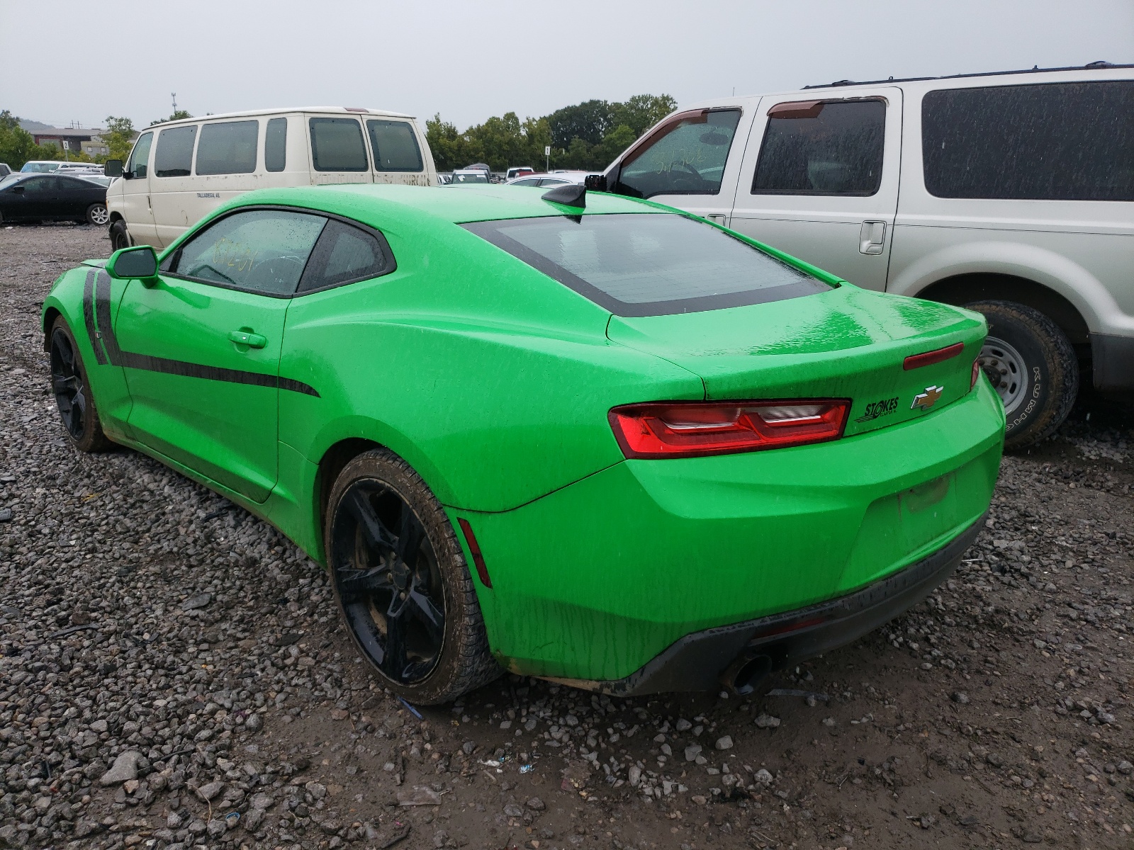 Photo 3 from auction – 2017 CHEVROLET CAMARO LT with VIN 1G1FB1RX8H0190063