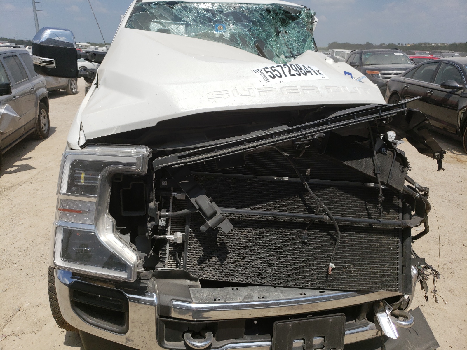 Photo 7 from auction – 2020 FORD F250 SUPER with VIN 1FT7W2BT8LED95116