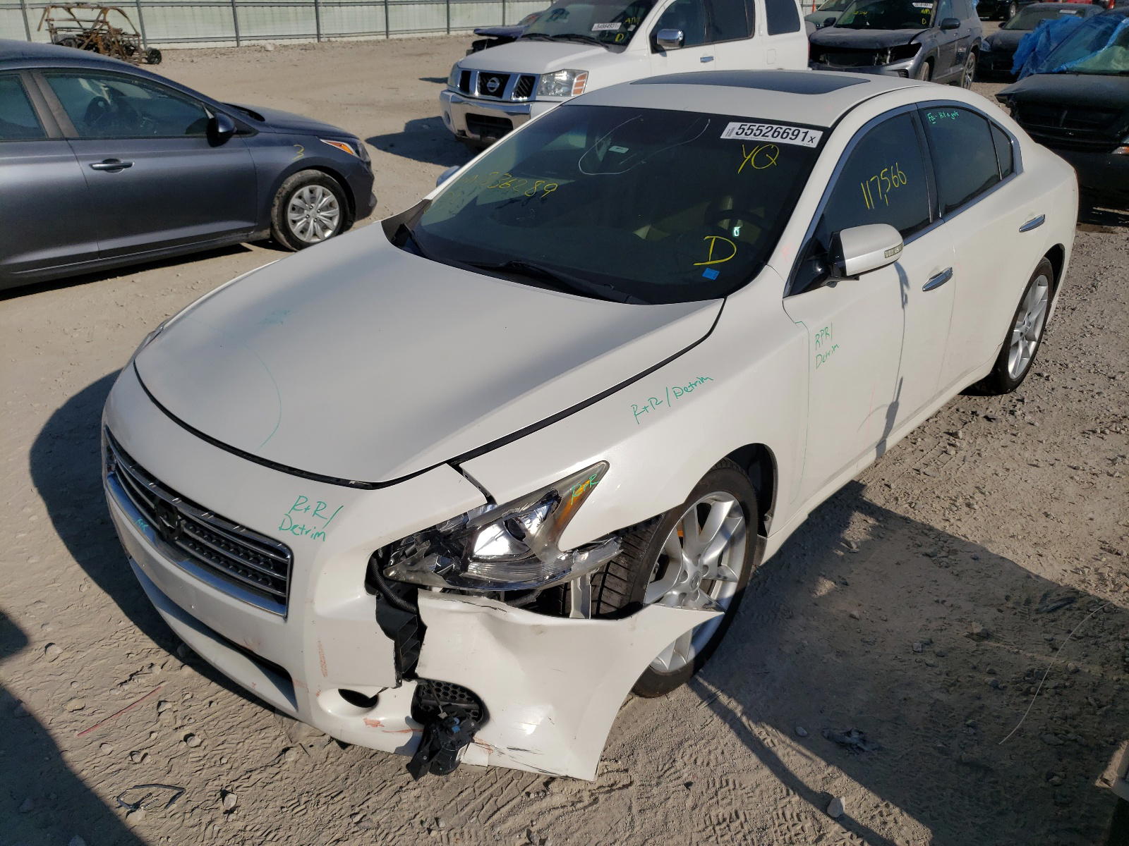 Photo 2 from auction – 2010 NISSAN MAXIMA S with VIN 1N4AA5AP9AC836289