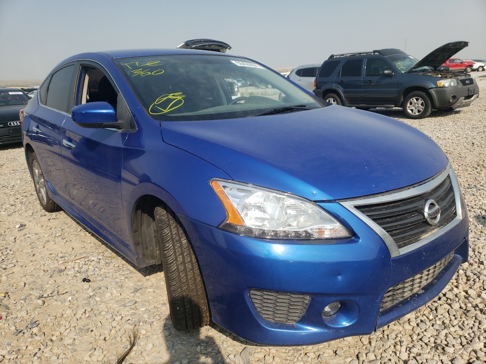 NISSAN SENTRA S 2014 with VIN 3N1AB7AP6EL606368 - Photo from auction